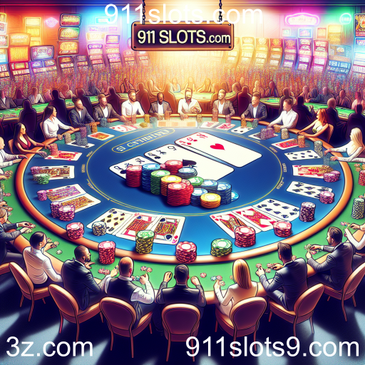 Descubra o Mundo do Pôquer em 911slots.com